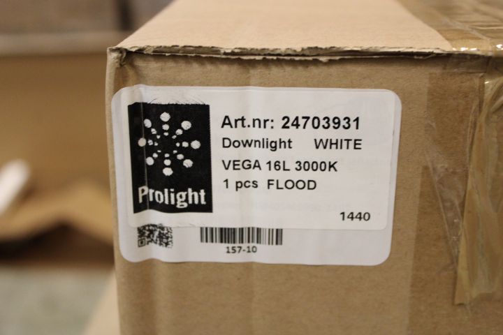 909949-7 Store lighting Prolight Vega number 23 pcs