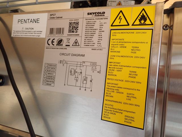 861745-10 Cool Porkka SkyCold 443 liters
