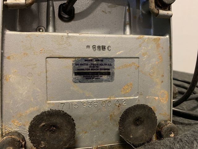 777474-7 Hamilton Beach scovill