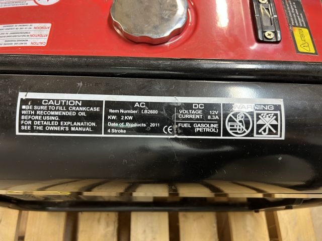 895265-7 Generator Thunder LB2600 2kW