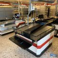 895315-1 Checkout counters 2 conveyor belts, scale, screen, scanners, printers