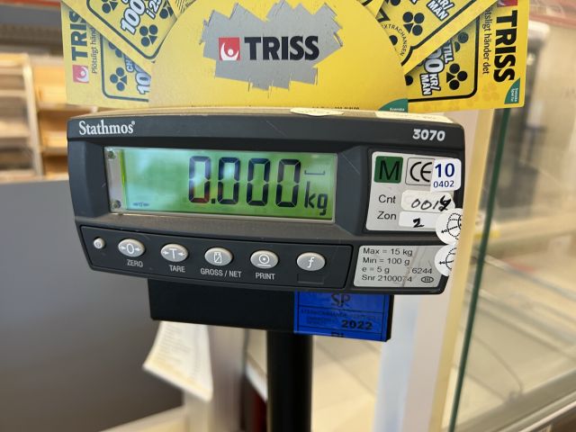 895315-32 Checkout counters 2 conveyor belts, scale, screen, scanners, printers