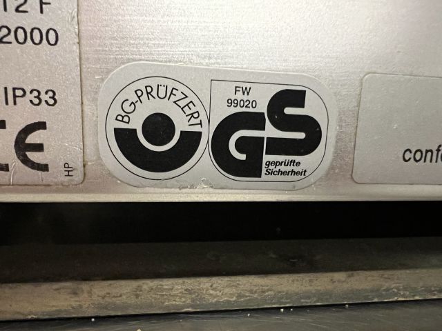 895324-7 Cutting machine Bizerba VS12F -2000