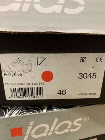 910388-2 Safety shoes Jalas 3045 Fortyfive Street S3, size 46