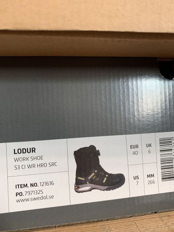 910424-2 Skyddskänga LODUR S3 Boa, strl 40