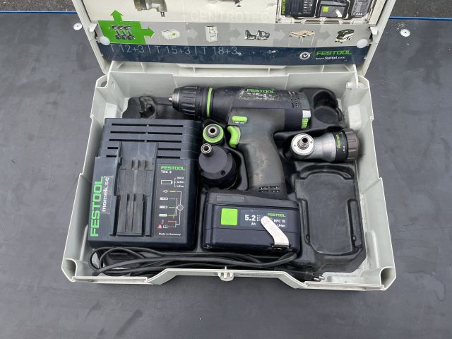 872208-1 Screwdriver Festool T15 + 3