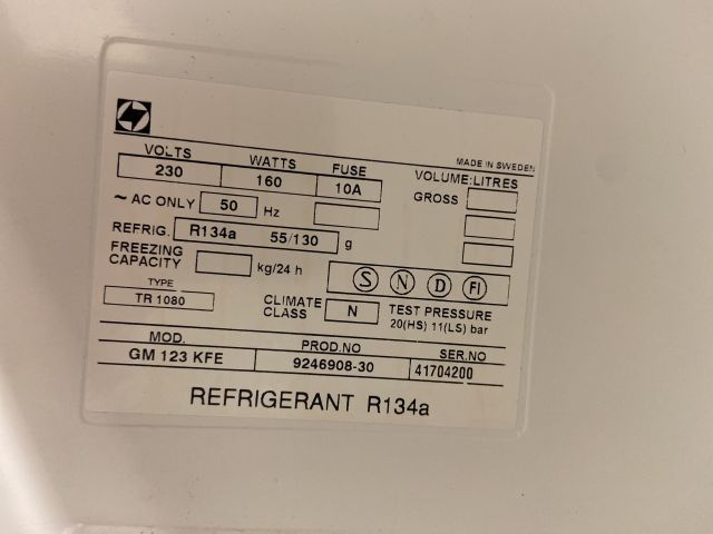 886083-4 Fridge / freezer Husqvarna and Cylinda