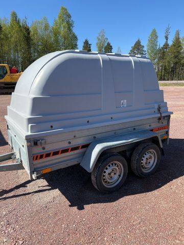 896745-3 Boro Bogie trailer with cover and tip