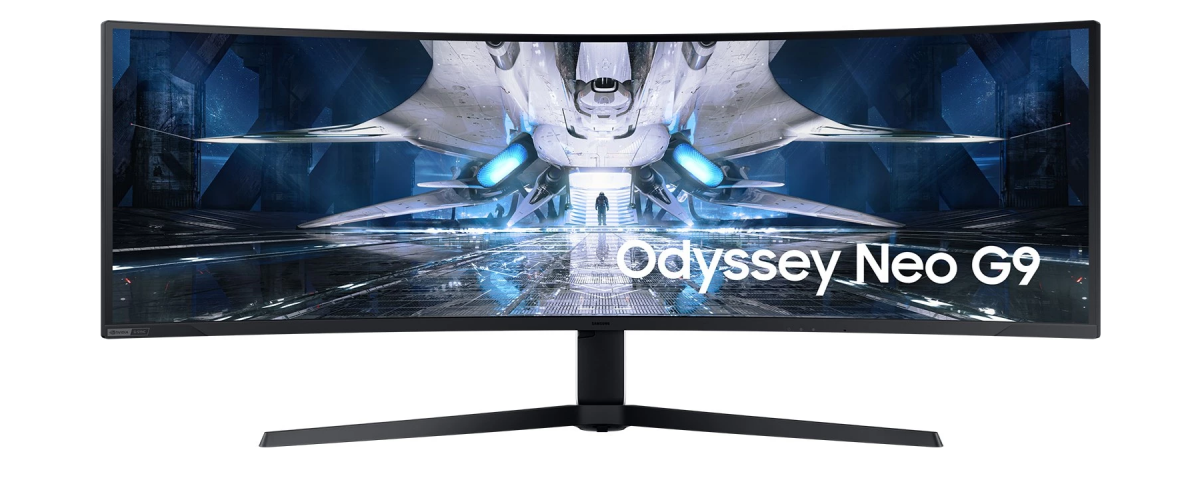 910977-1 Arched 49 "gaming screen with 5K resolution & 240 Hz Samsung Odyssey NEO G950NA (LS49AG950NUXEN)