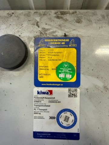 803976-4 Körbanelyft, OMER KAR 55 CTLTS, 8000 kg