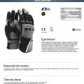 911899-5 2 par Soft Touch® Apex motorcykelhandske ( L)
