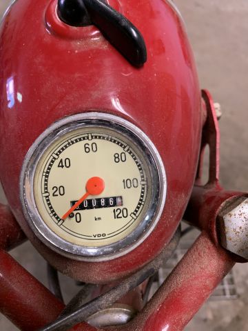 810303-6 Veteran motorcycle Monark CZ M / 300 -1950