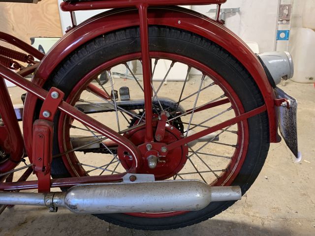 810303-11 Veteran motorcycle Monark CZ M / 300 -1950