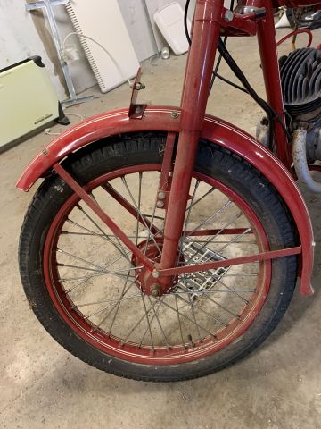 810303-12 Veteran motorcycle Monark CZ M / 300 -1950