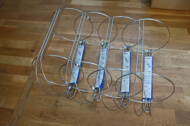 894532-1 4 fender holders, NAWA 230mm