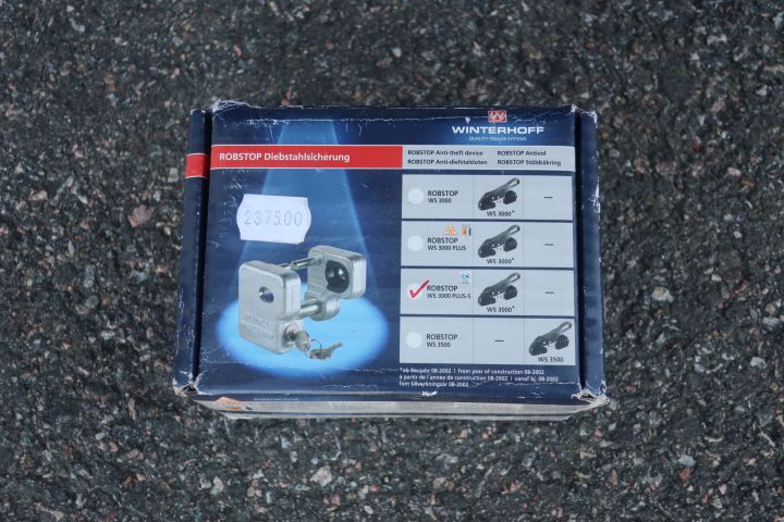 894562-2 Trailer lock, Winterhoff RobStop WS 3000 plus S
