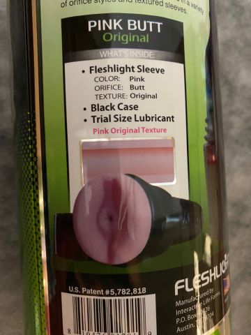912216-2 Fleshlight pink butt masturbator - Shipping Included (395)