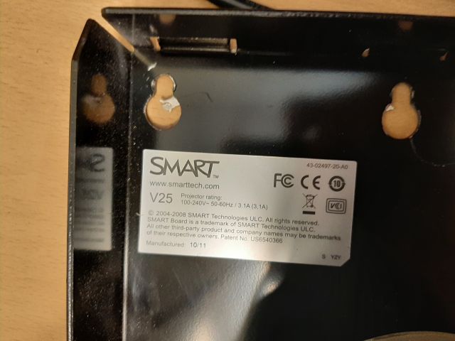 868259-7 Projektor och Smartboard V25