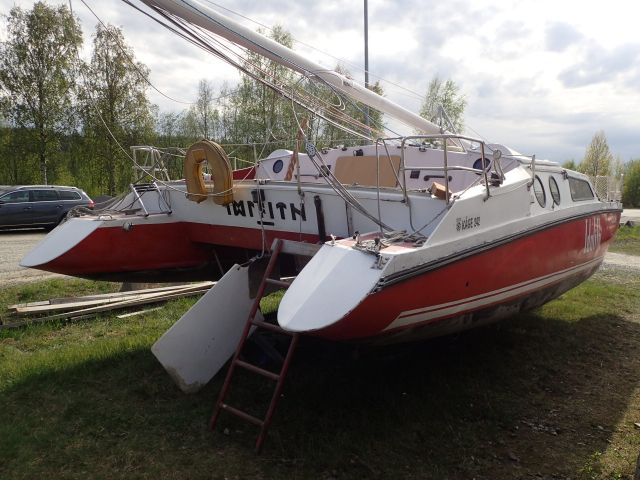 861766-6 Sailboat Catamaran - 1969