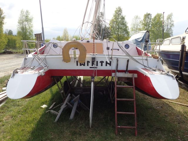 861766-7 Sailboat Catamaran - 1969