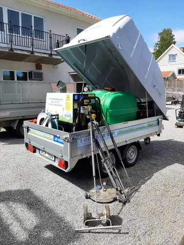 868174-1 K-Heat Maxi Plus 15/160 mounted in a trailer from Brenderup