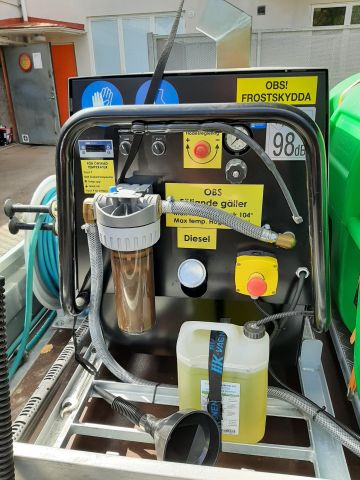 868174-6 K-Heat Maxi Plus 15/160 mounted in a trailer from Brenderup