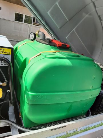 868174-7 K-Heat Maxi Plus 15/160 mounted in a trailer from Brenderup