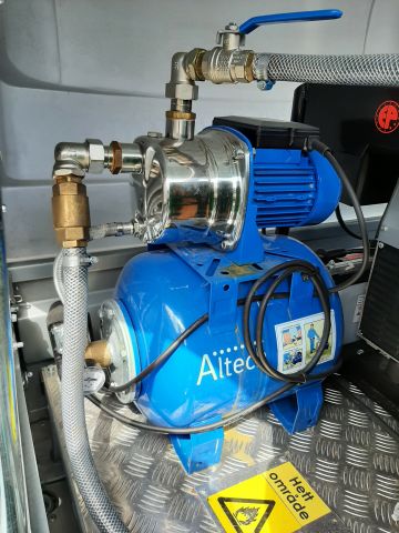 868174-8 K-Heat Maxi Plus 15/160 mounted in a trailer from Brenderup