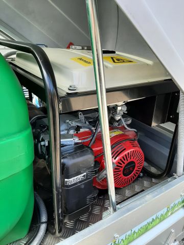 868174-9 K-Heat Maxi Plus 15/160 mounted in a trailer from Brenderup