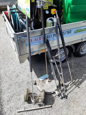 868174-12 K-Heat Maxi Plus 15/160 mounted in a trailer from Brenderup