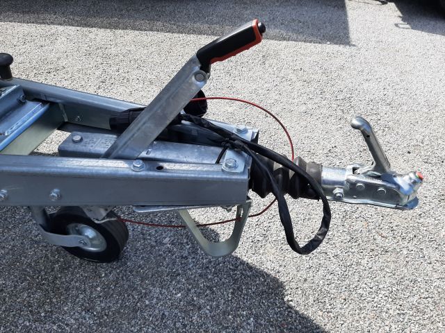 868174-21 K-Heat Maxi Plus 15/160 mounted in a trailer from Brenderup