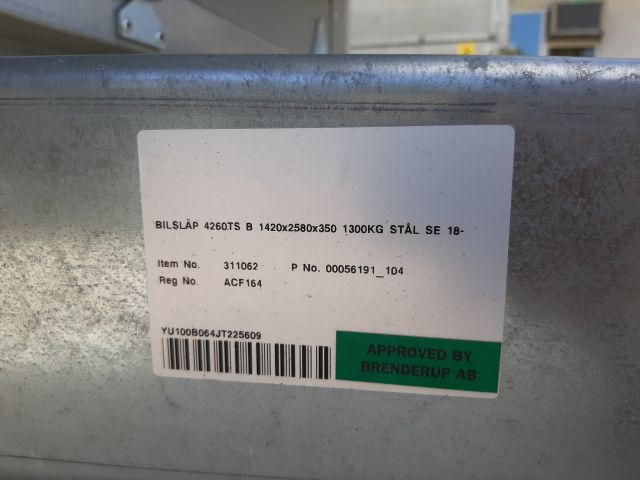 868174-24 K-Heat Maxi Plus 15/160 mounted in a trailer from Brenderup