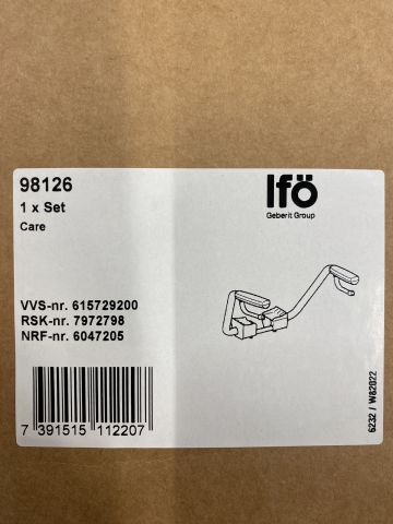 912978-2 WC-Armrest Support Aluminum / Plastic IFÖ