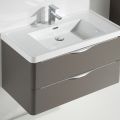 913356-2 Sylvia gray-brown 90 cm washbasin + chest of drawers - Sw1411.h + sw1417t