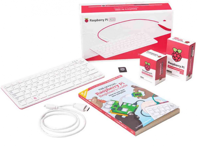 913417-1 Single board computer Raspberry Pi 400 Kit SE