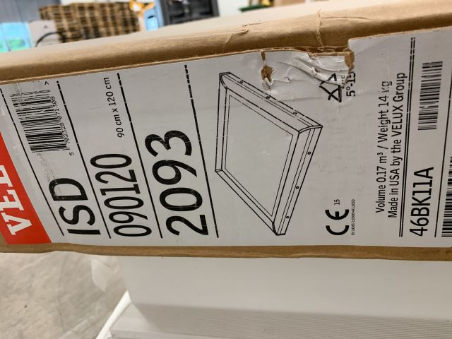 913627-2 Remote control window Integra CVP 2093 Velux - 90 x 120