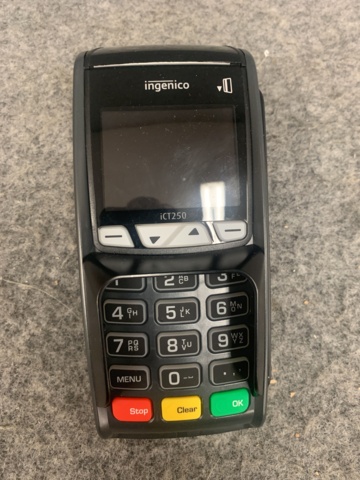 902457-10 Mixed electronics, receipt printer, card reader