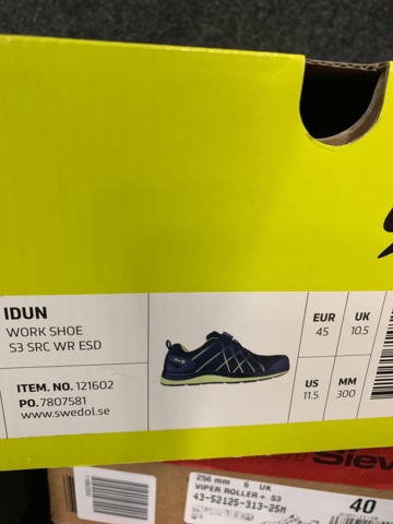 913938-2 Skyddssko Gesto Idun S3, strl 45