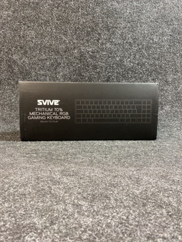 914174-2 Gaming keyboard Svive Triton Mini 70 red switch (white)