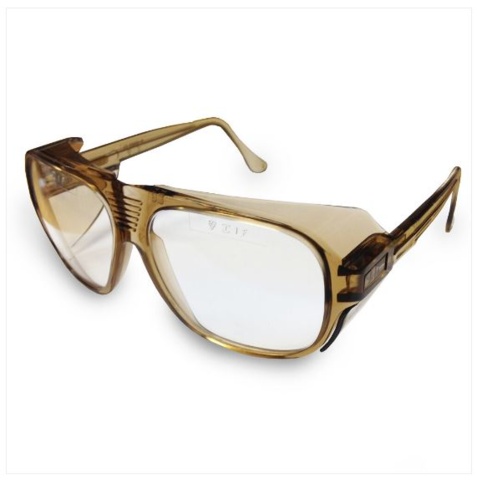 914555-1 Hyline, clear safety glasses, 5 pieces