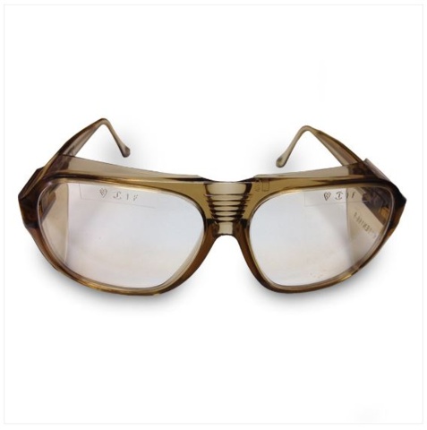 914555-2 Hyline, clear safety glasses, 5 pieces