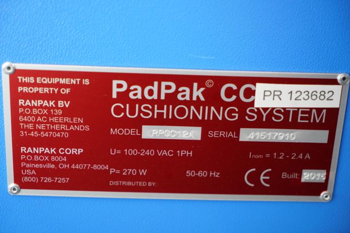 914627-2 PadPak CC Cushioning system #3