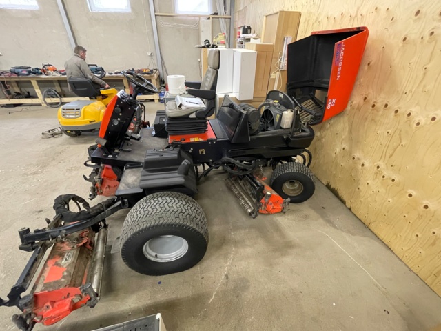 906838-6 Riding lawn mower Jacobsen Fairway 305 4WD