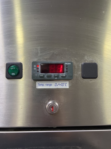 896759-2 Metos restaurant fridge