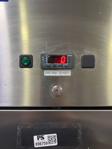 896759-5 Metos restaurant fridge