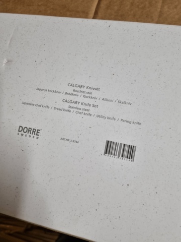 916103-2 4 pcs Dorre Calgary knife set - Shipping included