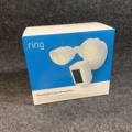 911350-2 Security Camera, Ring Floodlight Cam Wired Plus - White