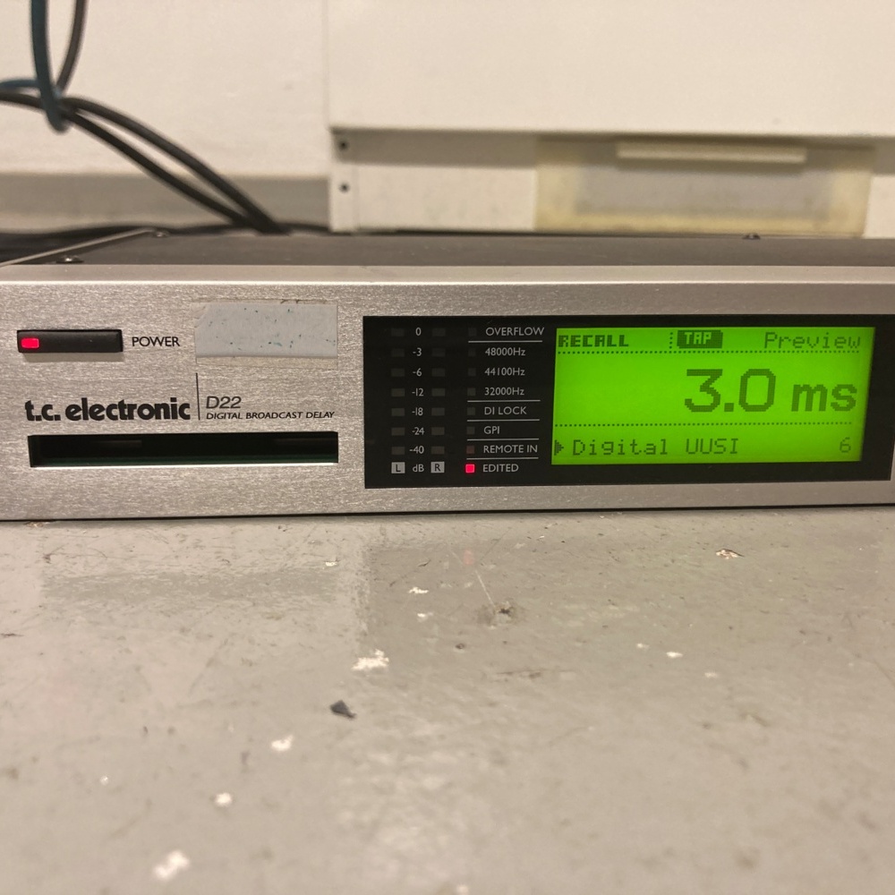T.C. Electronic D22 Digital Broadcast Delay | PS Auction