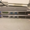 916099-1 HP 2524 Procurve Switch x 2