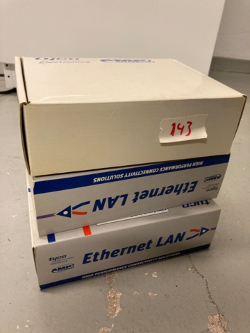 916101-7 Tyco PEL-MC-10/100 Ethernet Media Converter x 3